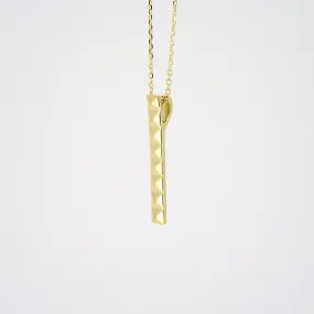 Pyramid Bar Necklace