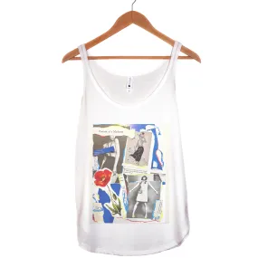 "Retro Fashionista" - Triblend Tank