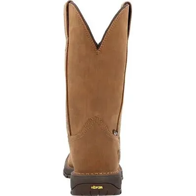 Rocky Women's Legacy 11 Square Toe WP Western Work Boot -Brown- RKW0416