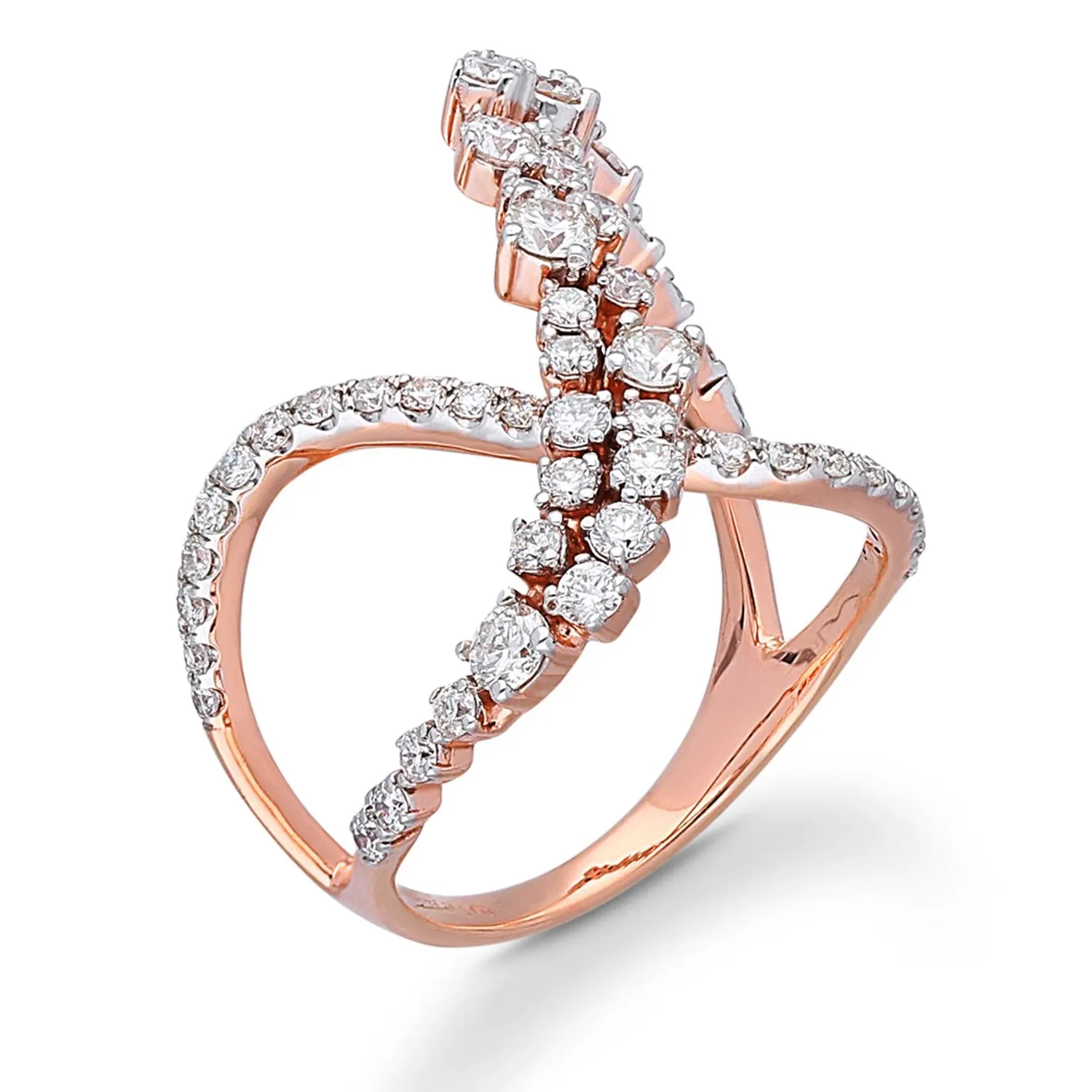 Rose Gold Diamond Eternal Ring