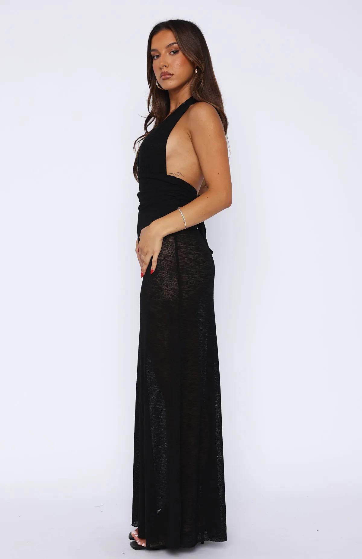 Runaway Lover Maxi Dress Black