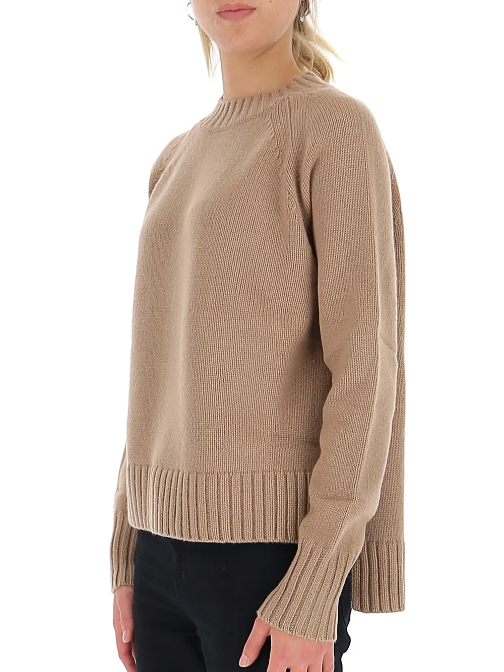 'S Max Mara Crewneck Knitted Sweater