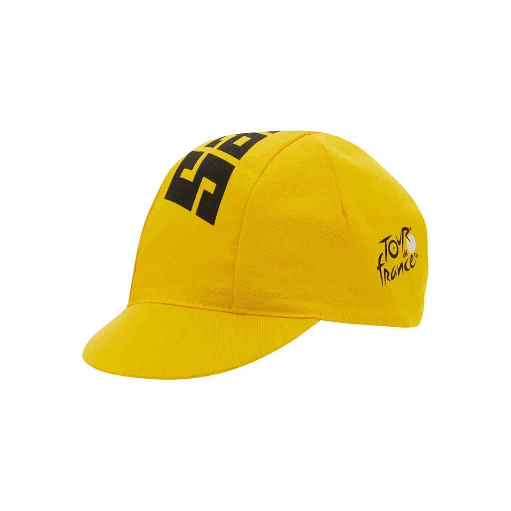 Santini Tour De France Cycling Cap - Yellow