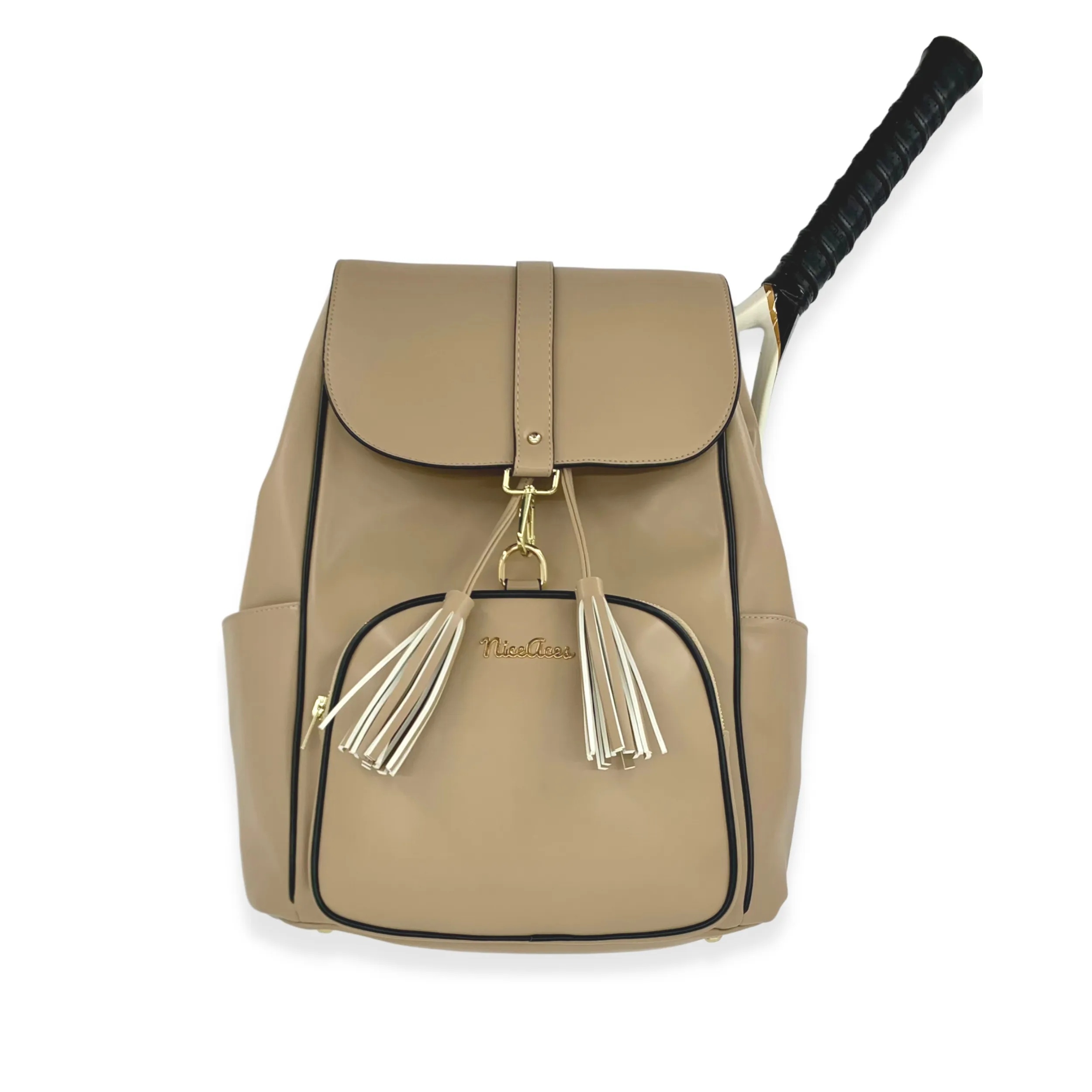 Sara Tennis And Pickleball Backpack – BEIGE