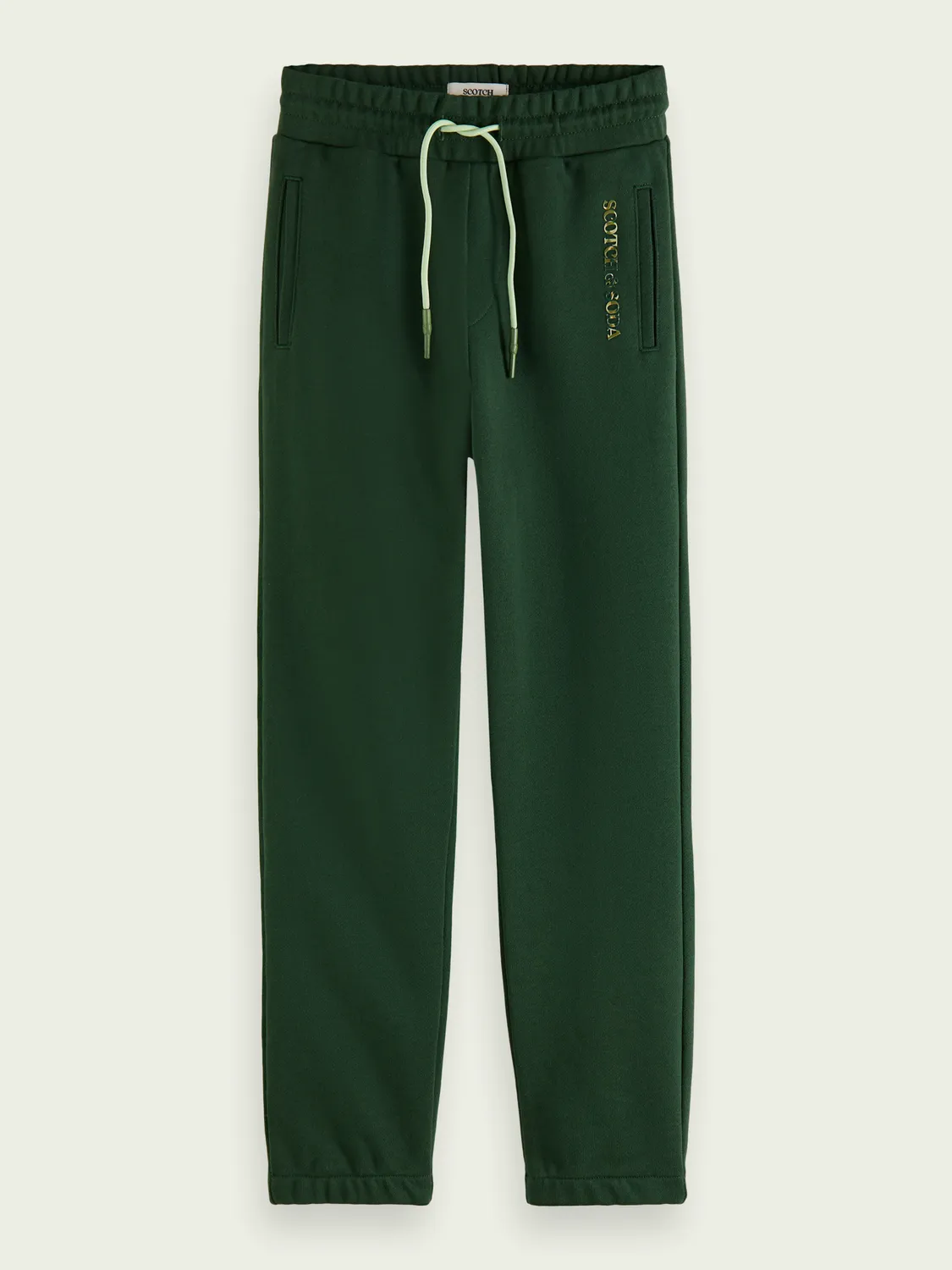 Scotch & Soda Boys Classic Sweatpants _Green 167537-1214