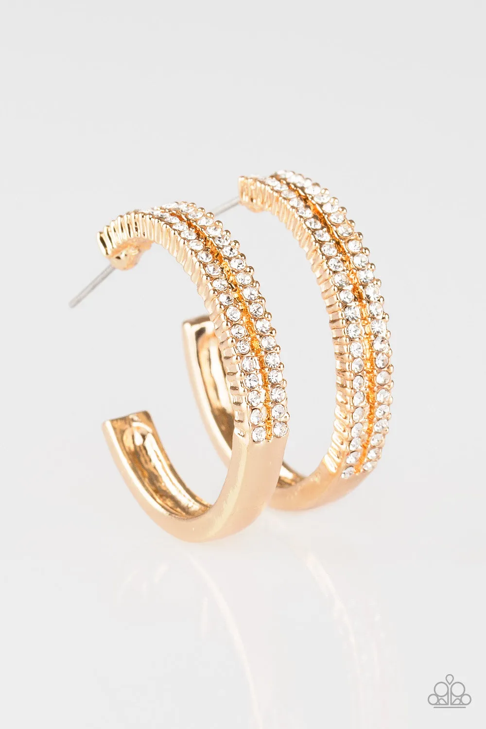 Slay Your Way Gold Hoop-Earrings