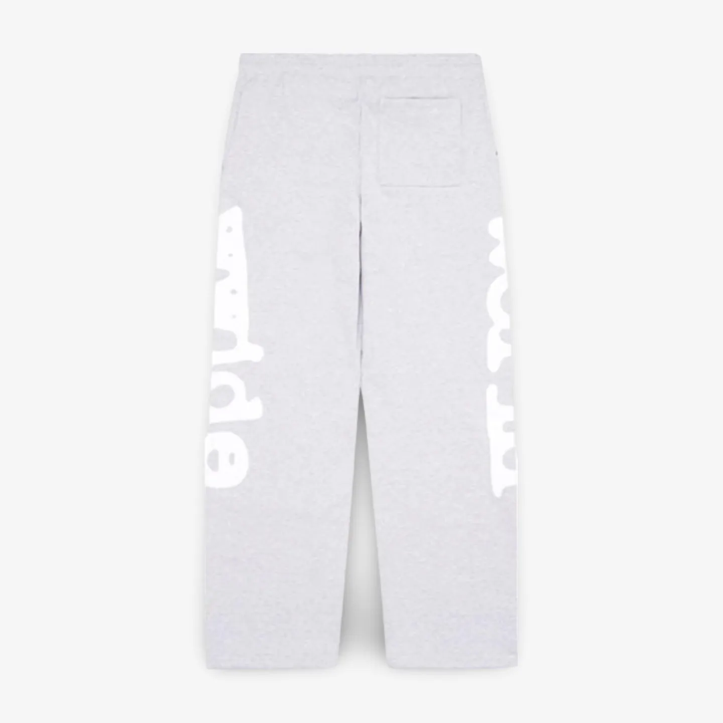 Sp5der 'Beluga' Straight Leg Sweatpants Heather Grey SS24