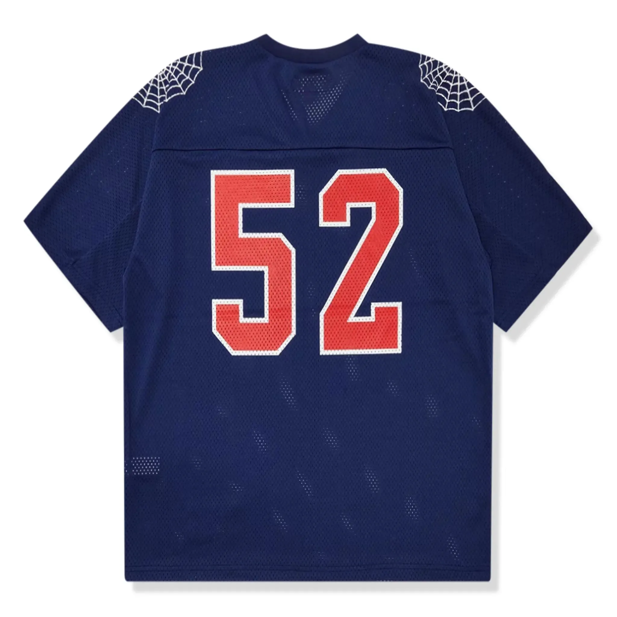 Supreme Spiderweb Navy Blue Football Jersey