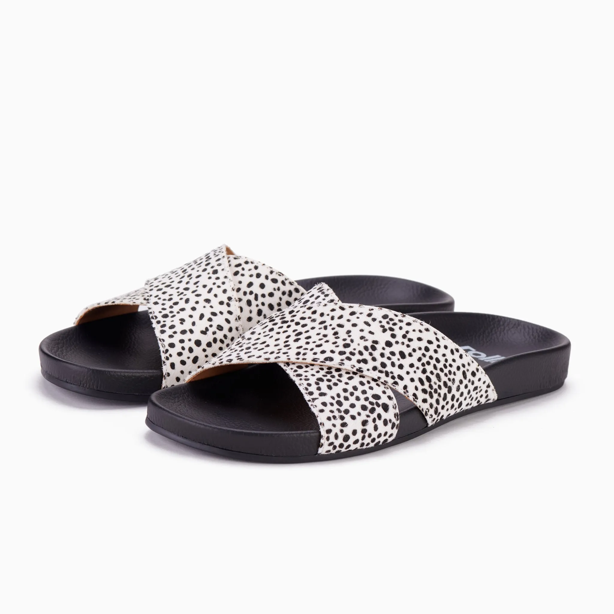 Tide Cross Slide Snow Leopard