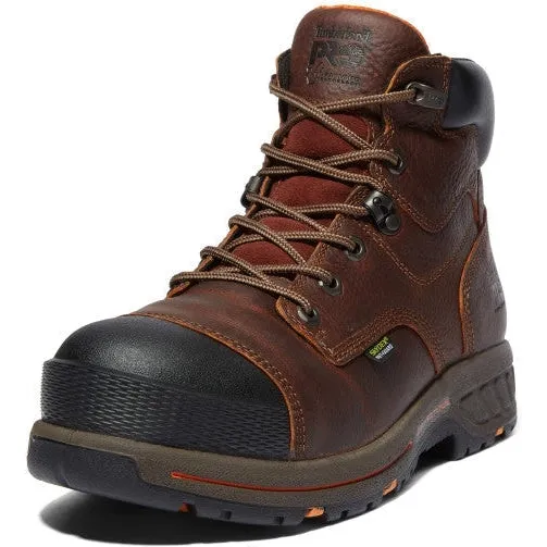 Timberland Pro Men's Helix Hd Met Guard CT Work Boot -Brown- TB0A1VXG214