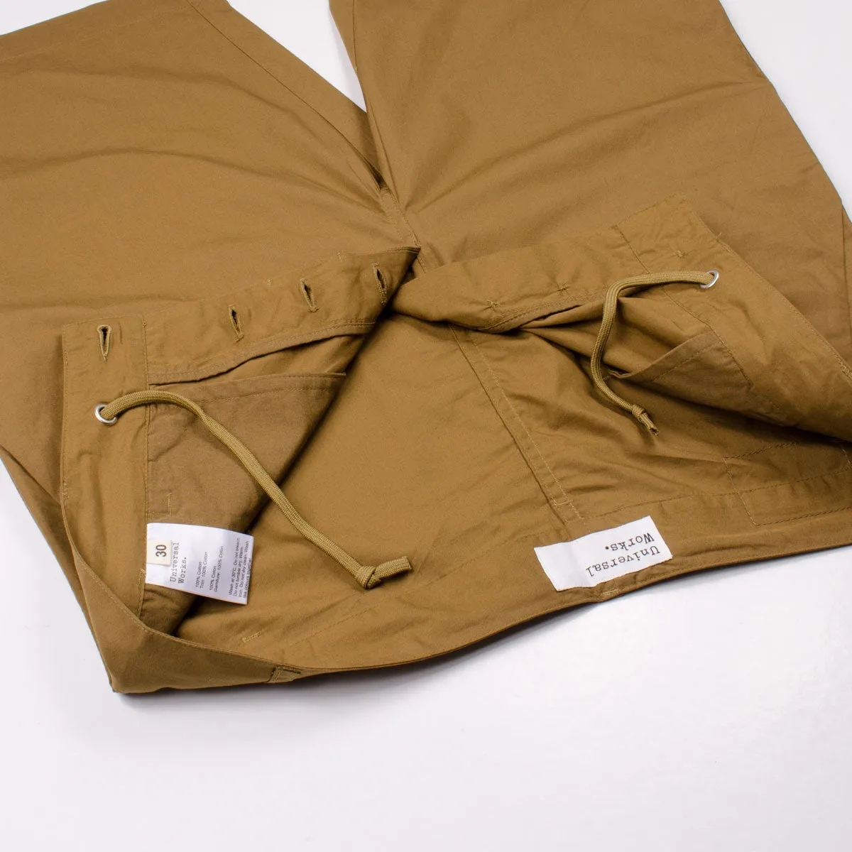 Universal Works - Walk Short Poplin - Khaki