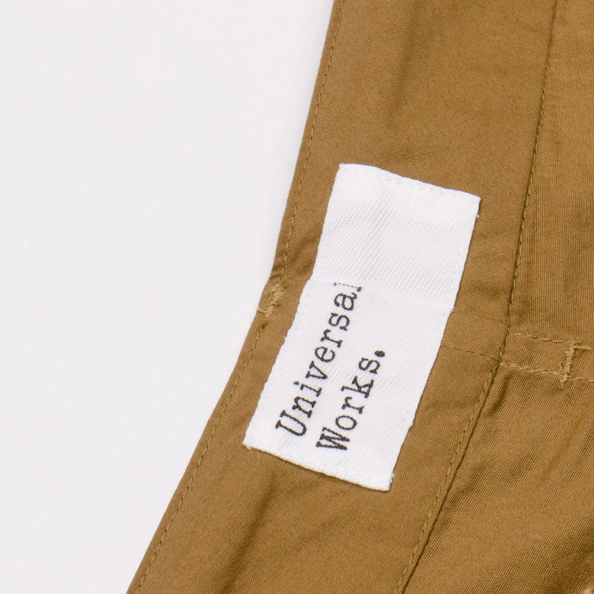 Universal Works - Walk Short Poplin - Khaki