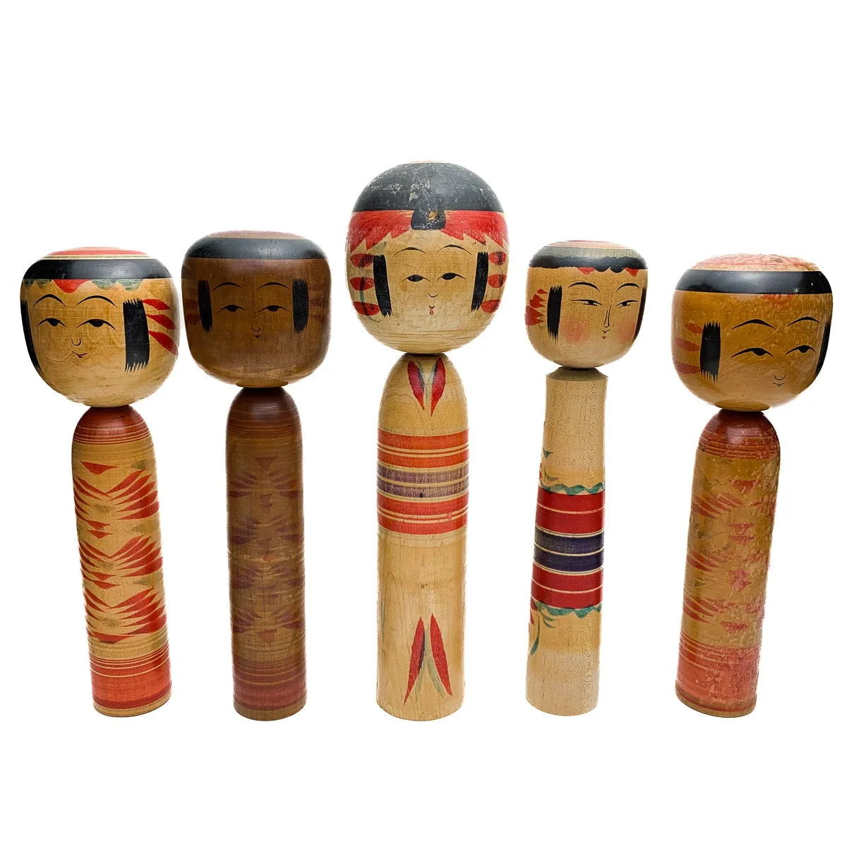 Vintage Wooden Kokeshi Doll, Japan #421