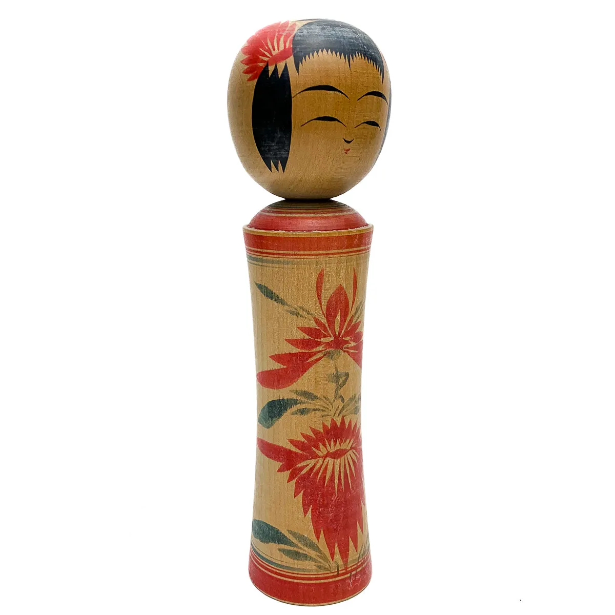 Vintage Wooden Kokeshi Doll, Japan #503