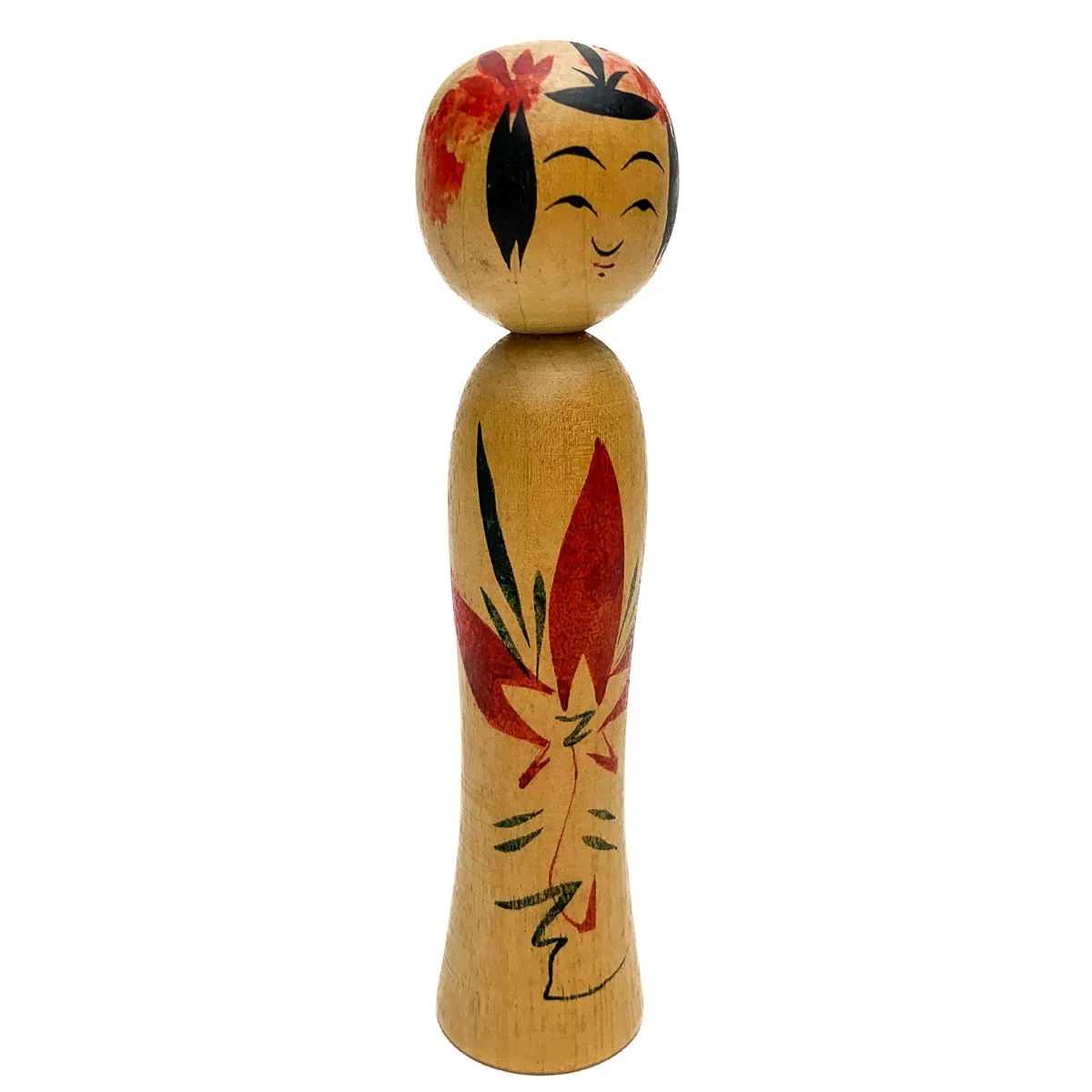 Vintage Wooden Kokeshi Doll, Japan #506