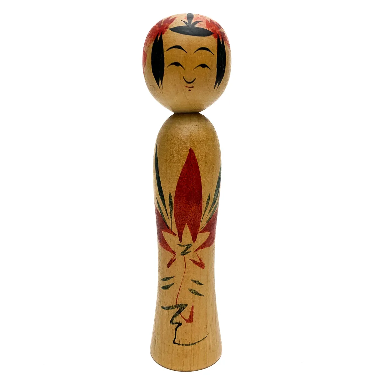 Vintage Wooden Kokeshi Doll, Japan #506