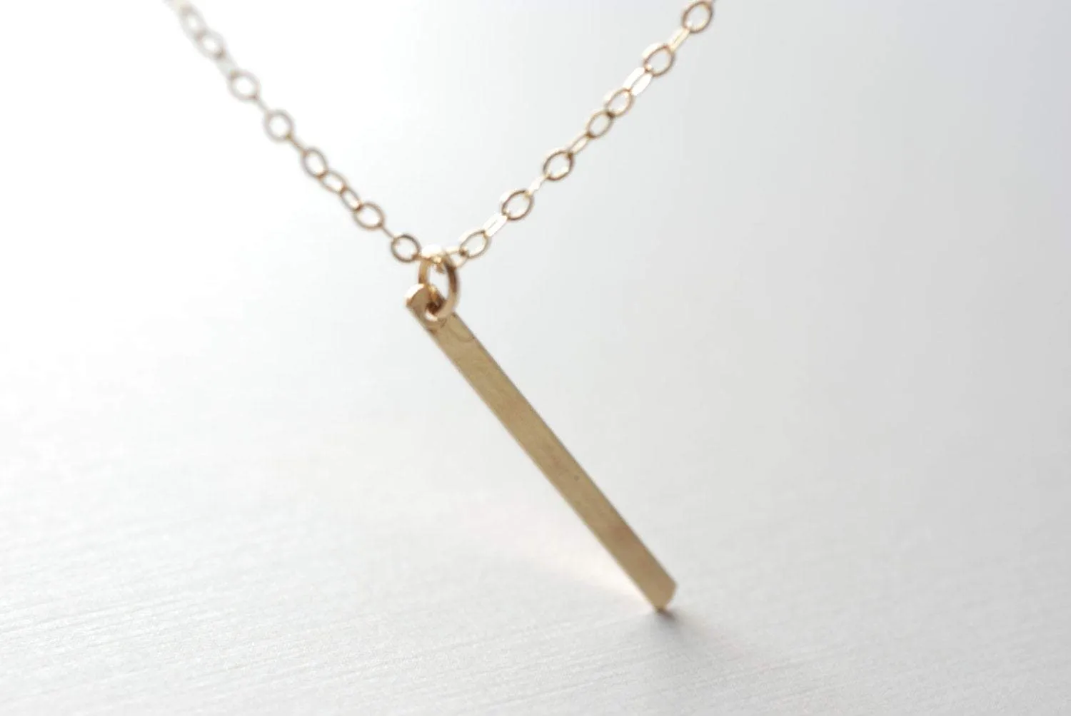 Wholesale Gold Bar Necklace,14k gold filled Bar,Minimalist Gold Bar,Bar Necklace,Dainty Bar,Thin Bar Necklace,Long Gold Bar Necklace