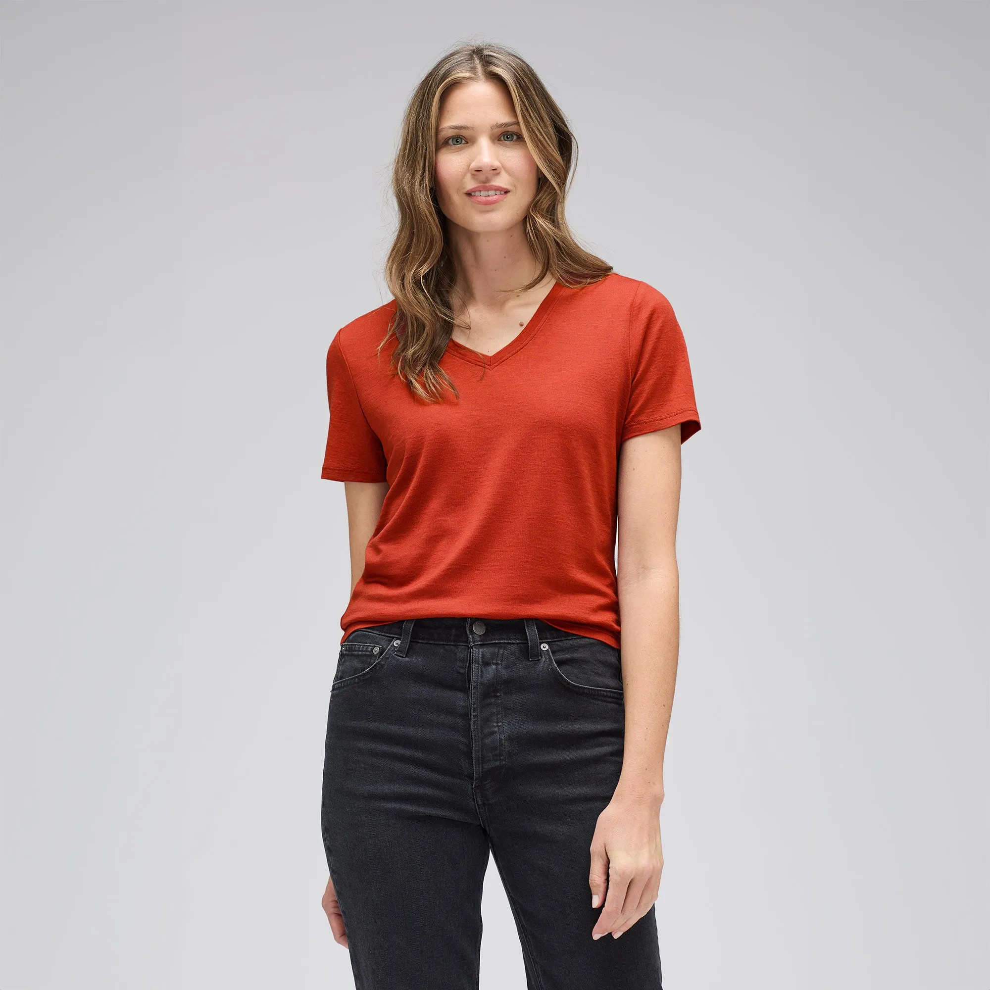 Women's Merino V-Neck T-Shirt