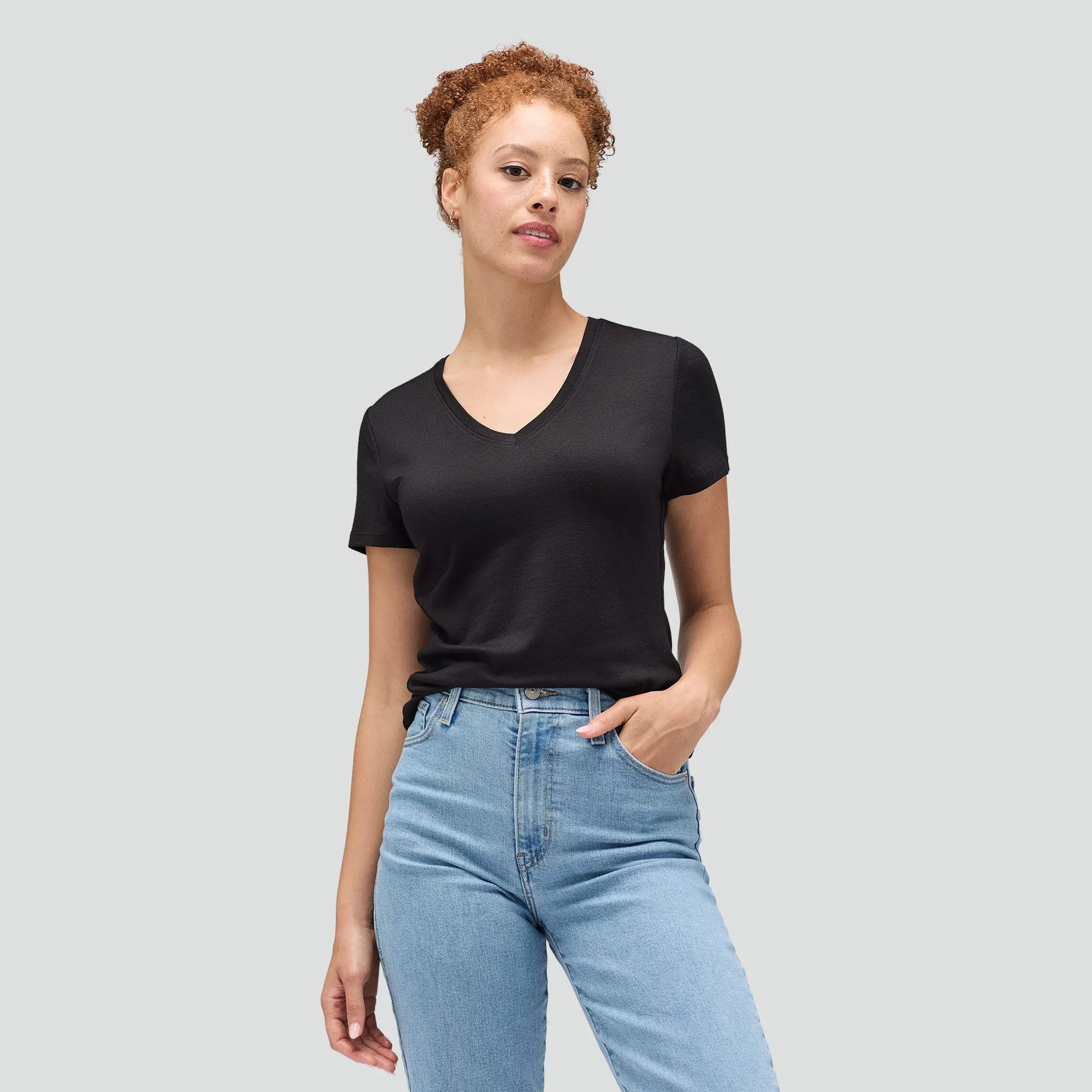 Women's Merino V-Neck T-Shirt