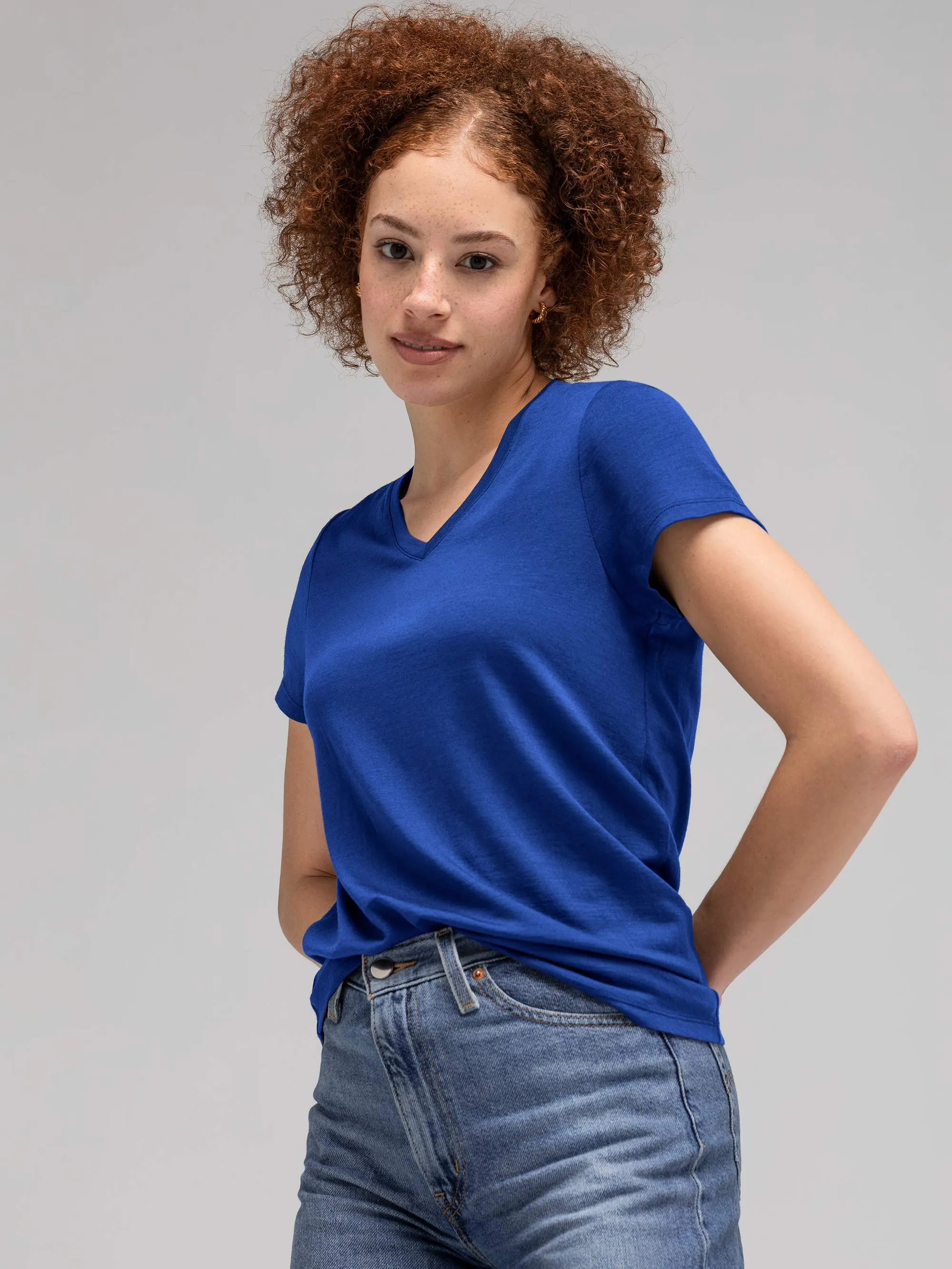 Women's Merino V-Neck T-Shirt