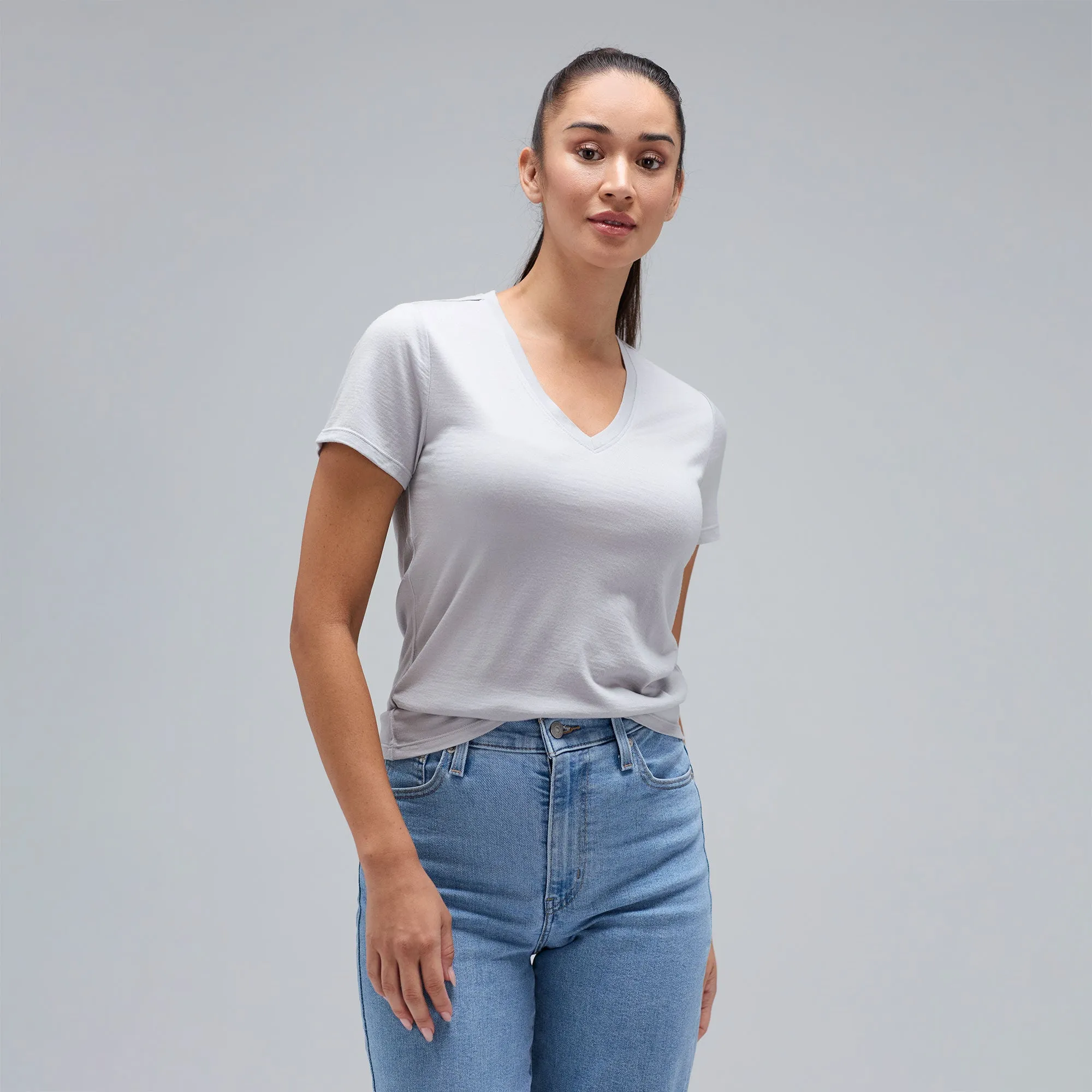 Women's Merino V-Neck T-Shirt