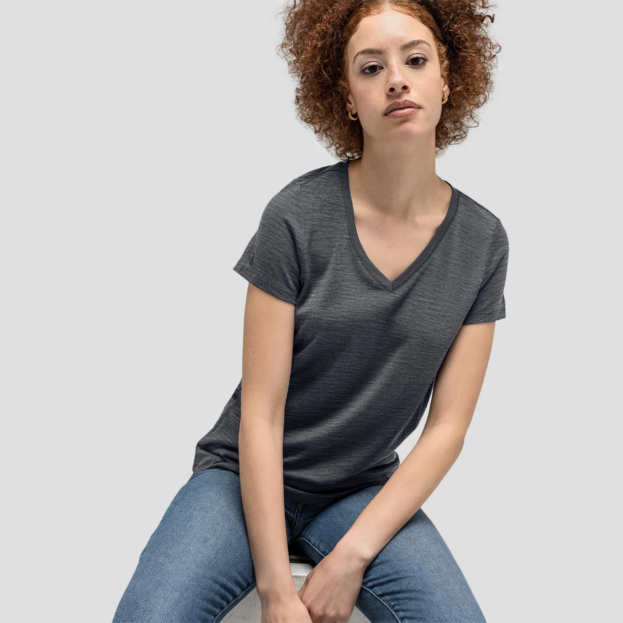 Women's Merino V-Neck T-Shirt