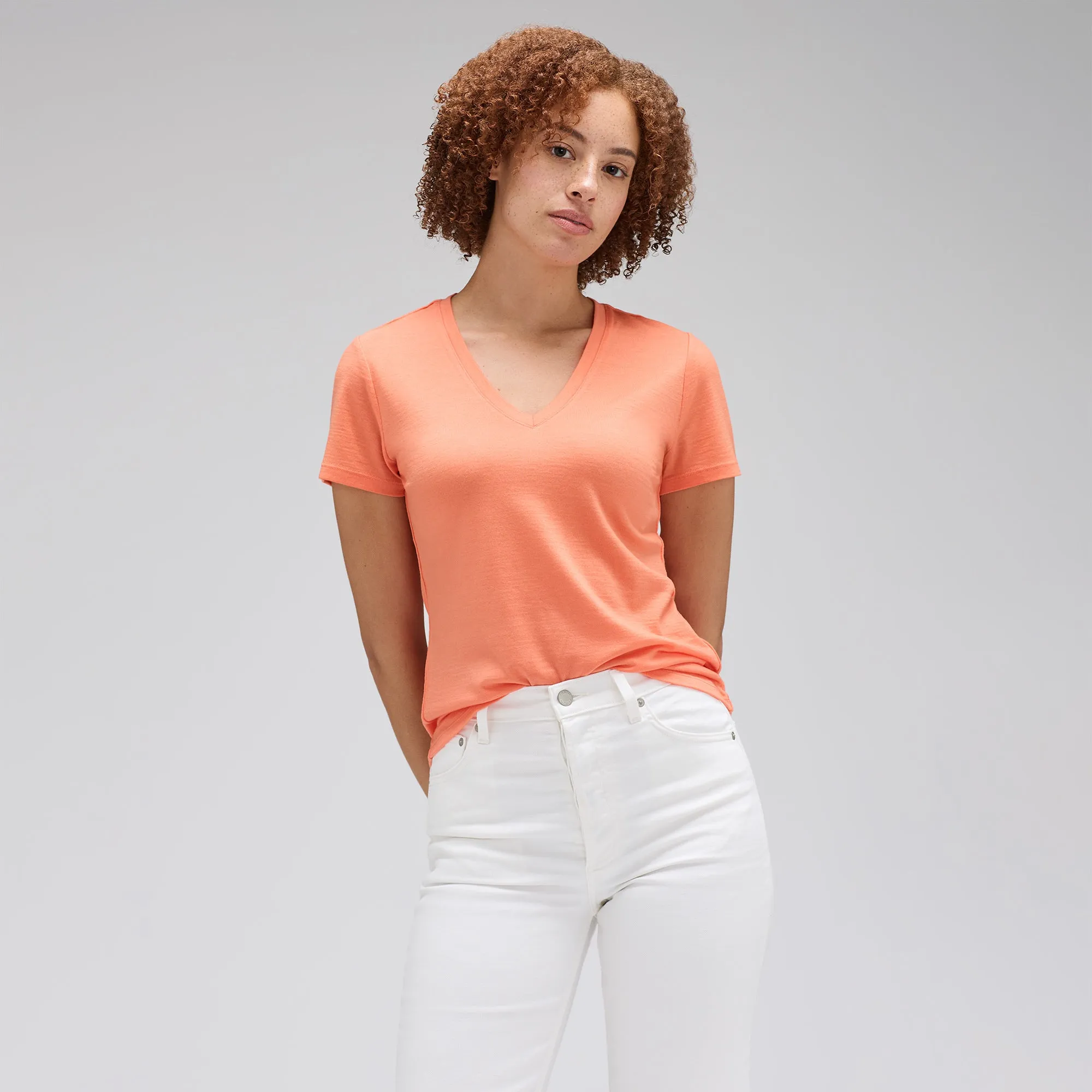 Women's Merino V-Neck T-Shirt