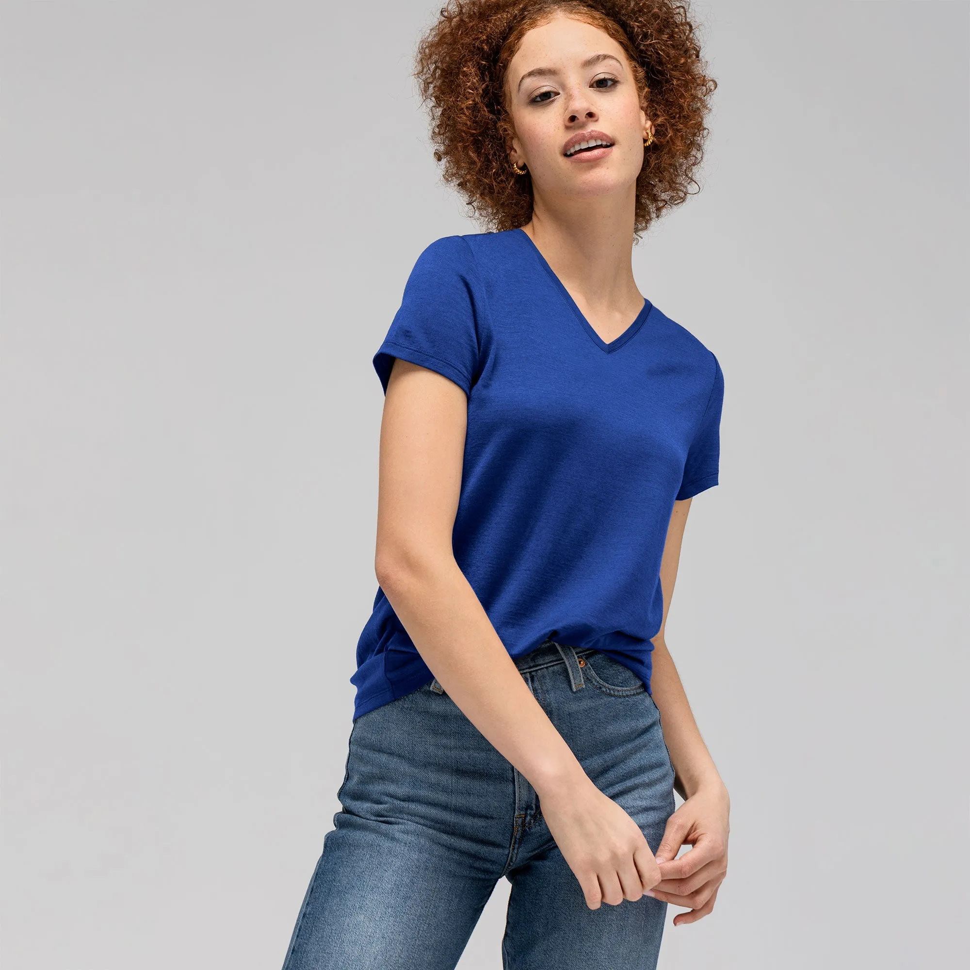 Women's Merino V-Neck T-Shirt