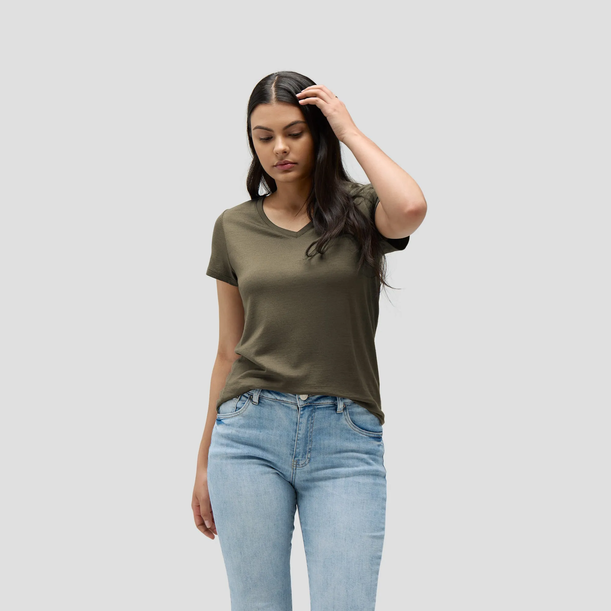 Women's Merino V-Neck T-Shirt