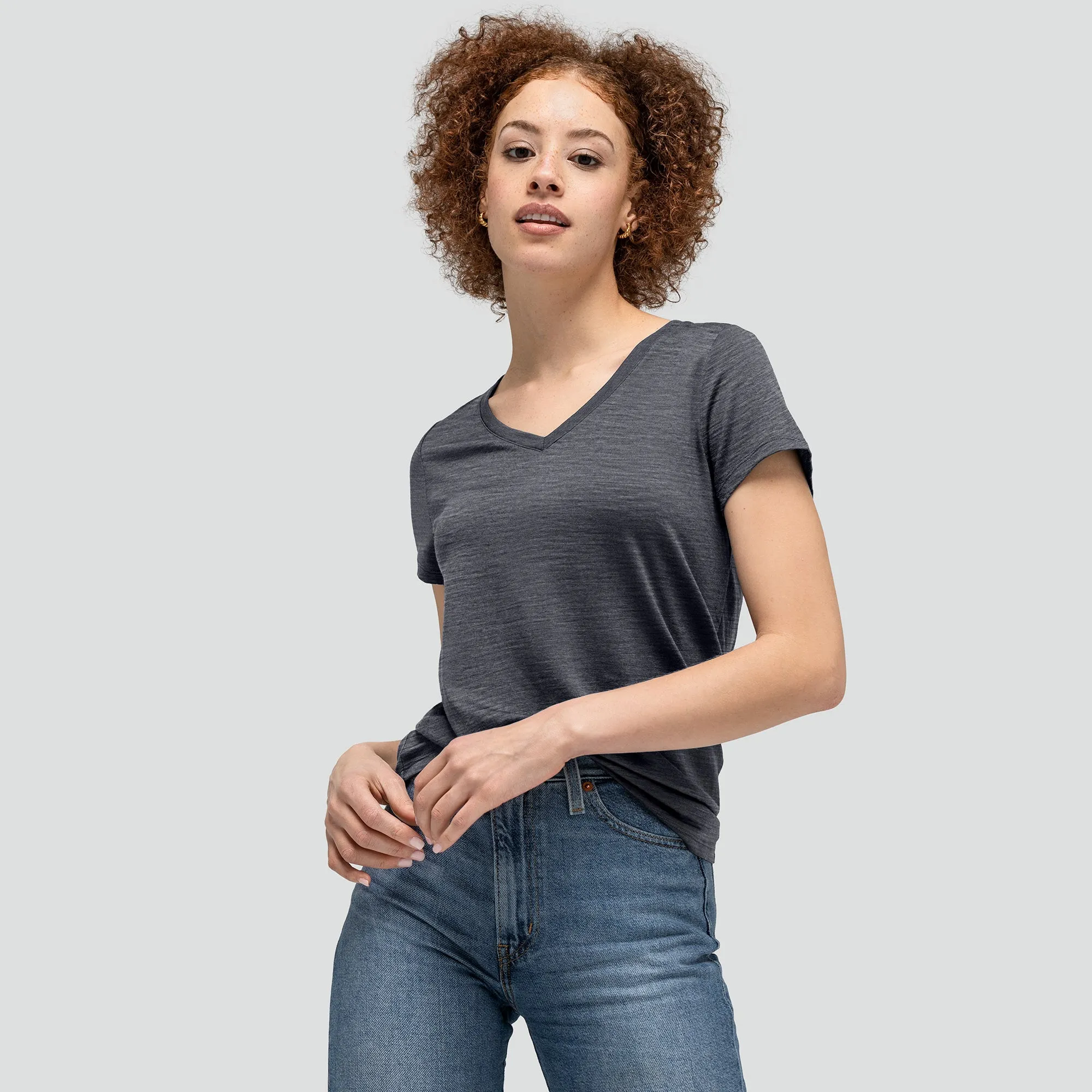 Women's Merino V-Neck T-Shirt