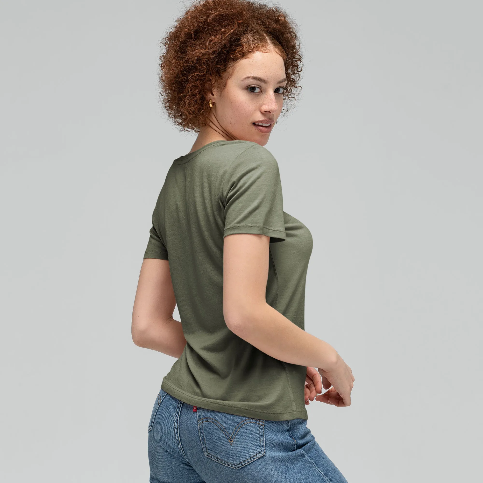 Women's Merino V-Neck T-Shirt